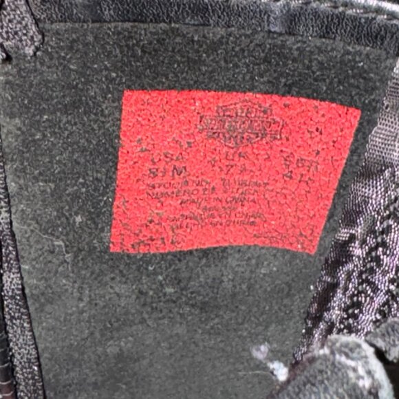 HARLEY-DAVIDSON FOOTWEAR Men's Landon Black Leather Motorcycle Boots Sz 8.5 - Picture 11 of 11